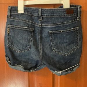 PAIGE cut off jean shorts